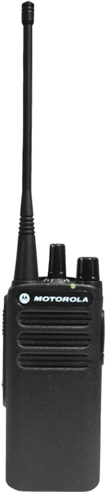 6 x Motorola CP100D Analog UHF Portable Non-Display Two Way Radio, 16 Channel, 4 Watt (403-480MHz) - 6 Pack Bundle