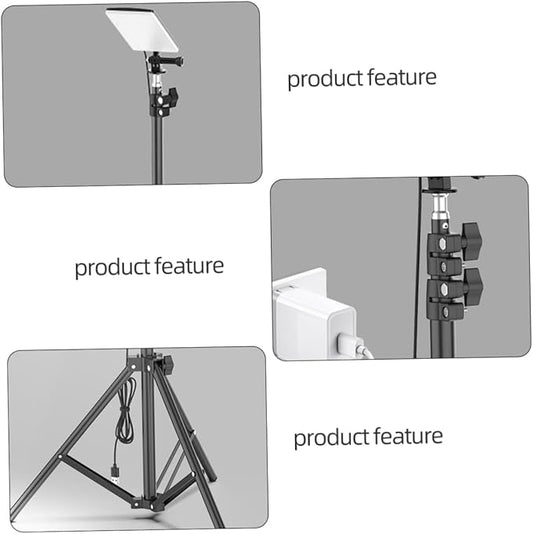 Led Camping Light Telescoping Tripod Stand Weatherproof Portable Work Light for Outdoor Activities Night Fishing and Emergency Repairs
