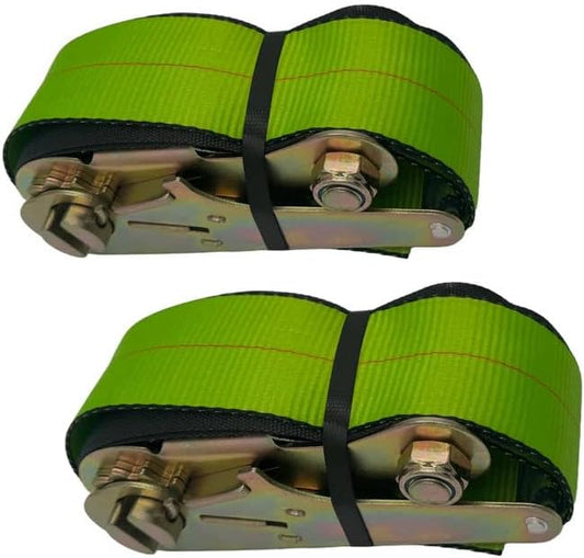 3" x 7' Under Reach Tie-Down Strap with Protective Sleeve – Heavy-Duty Securement