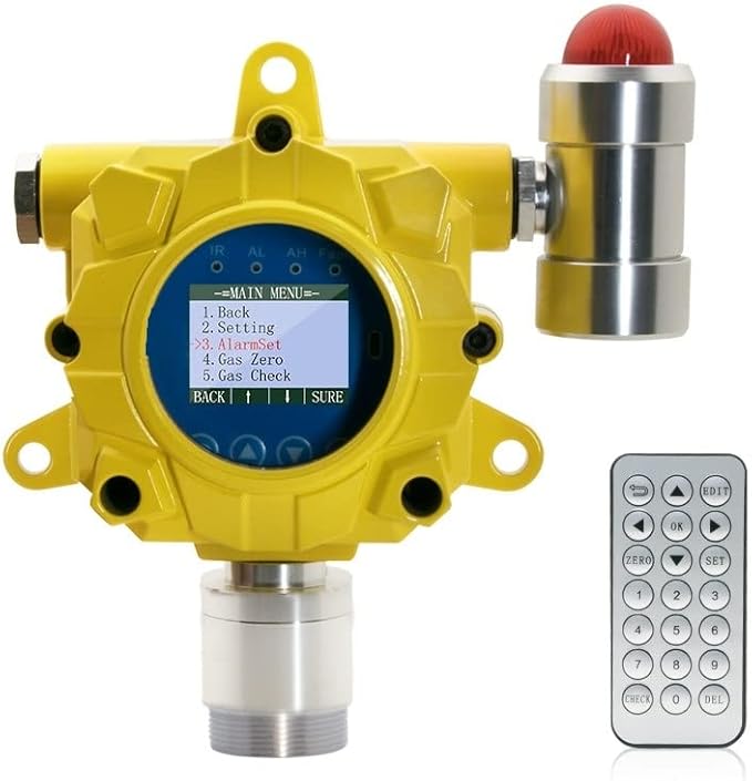 Oxygen Detector by Forensics | Industrial Wall Mount | Continuous Monitoring | USA NIST Traceable Calibration | Explosion Proof | Sound & Light Alarms | Relay Output | 0-30% O2 |