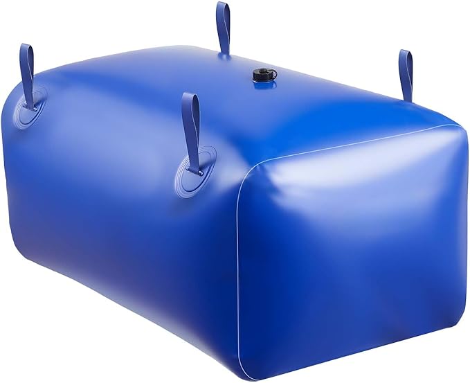 VEVOR Water Storage Bladder 63.4 Gallon Large Capacity Water Bag, Portable & Collapsible Soft Waters Container, Leakproof & Tear-Resistant PVC Emergency Waters Storage Tank for RV Truck & Outdoor Use