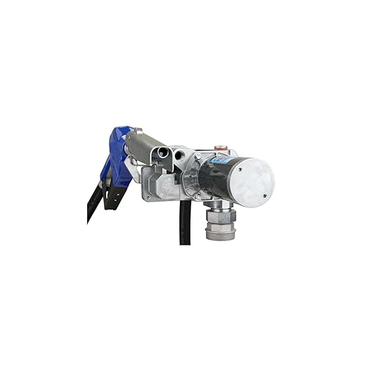 GPI - M-1115 Series Fuel Transfer Pump, Automatic Shut-Off Nozzle,12 GPM, 115 Volt (110000-82)