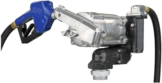 GPRO - V20 Series Fuel Transfer Pump, Automatic Shut-Off Nozzle, 3/4 Inch Outlet, 20 GPM, 115 Volt (171001-03)