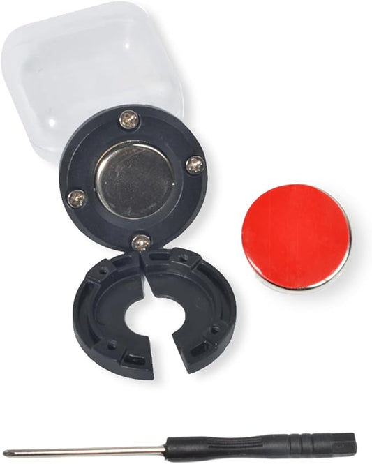 TWAYRDIO CB Mic Holder Mount, Magnetic Microphone Holder Kit for CB Radio Microphone
