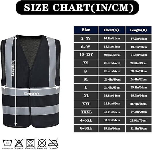 AK Safety Vest- Reflective, Personalized Hi Viz Vests with Custom Logo