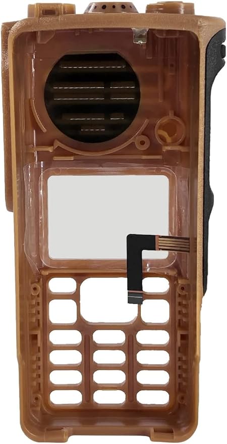 Amasu Housing Case Front Cover Repair Kit Compatible with XPR7550 XPR7580 XIR P8668 XIR P8660 DP4800 DP4801 DGP8550 DGP5550 Radio (Brown)
