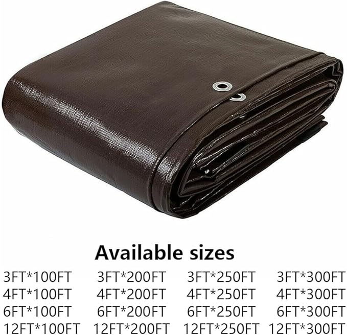 Tarps 12x30 FT Waterproof Heavy Duty Tarp – 16 Mil Thick, UV & Tear Resistant, Reinforced Grommets & Edges – Multi-Purpose Cover for Camping, Roof, Emergency, Truck, Boat