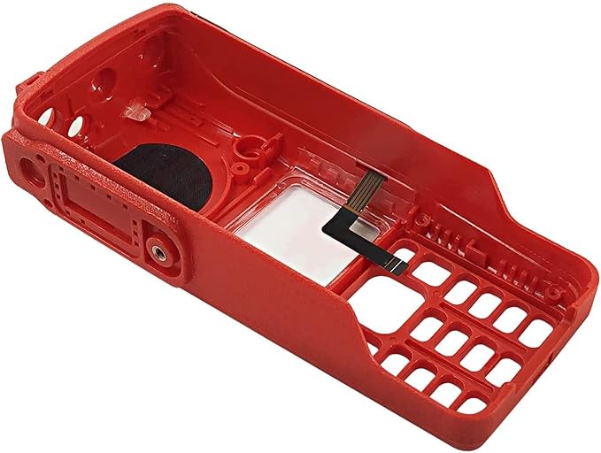 Amasu XPR7550 Housing Case Front Cover Aftermarket Repair Kit Compatible with XPR7550 XPR7580 XIR P8668 XIR P8660 DP4800 DP4801 DGP8550 DGP5550 Radio (Red)