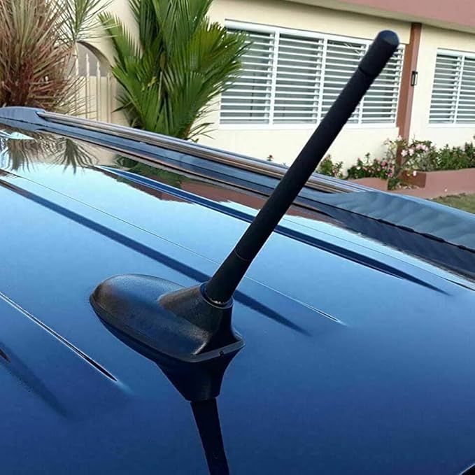 VOFONO Antenna for 2003-2023 Nissan Pathfinder, Rogue, Murano, Juke, Versa Note Sedan, Kicks, Cube, 350Z, Leaf, Navara NP300, 7 Inch Nissan Car Replacement Antenna Mast for Radio Reception