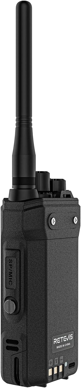 Retevis NR30D DMR 2 Way Radio Handheld,Professional Two Way Radios Long Range,Noise Canceling,IP67 Waterproof,Compatible with Motorola CP100D Digital Walkie Talkies,for Manufacturing Logistics(4 Pack)