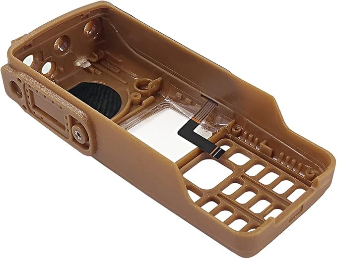 Amasu Housing Case Front Cover Repair Kit Compatible with XPR7550 XPR7580 XIR P8668 XIR P8660 DP4800 DP4801 DGP8550 DGP5550 Radio (Brown)