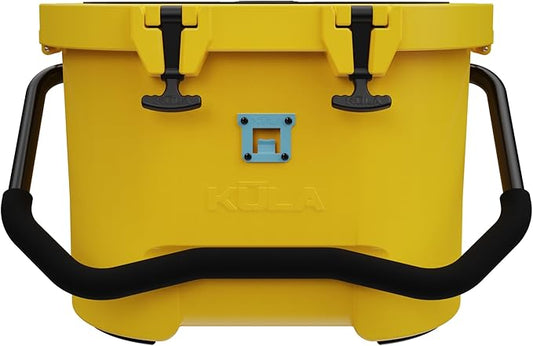 Bote Kula Hard Shell MAGNEPod Compatible Cooler Travel Handle Rubber Closure Gatorshell Construction Strong Insulation 10 Gallon Capacity Portable Fishing Seat Multiple Colors