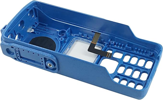 XPR7550 Housing Case Front Cover Repair Kit Compatible with XPR7550 XPR7580 XIR P8668 XIR P8660 DP4800 DP4801 DGP8550 DGP5550 Radio (Blue)