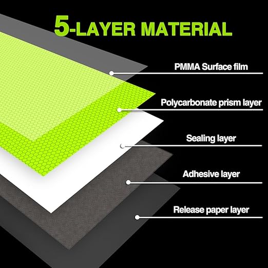 Reflective Tape 2" x40ft Fluorescent Green, DOT-C2 Waterproof Reflective Stickers & Reflector Tape with Strong Adhesive for Trucks, Trailers, Motorcycles, Bikes, Outdoor Safety