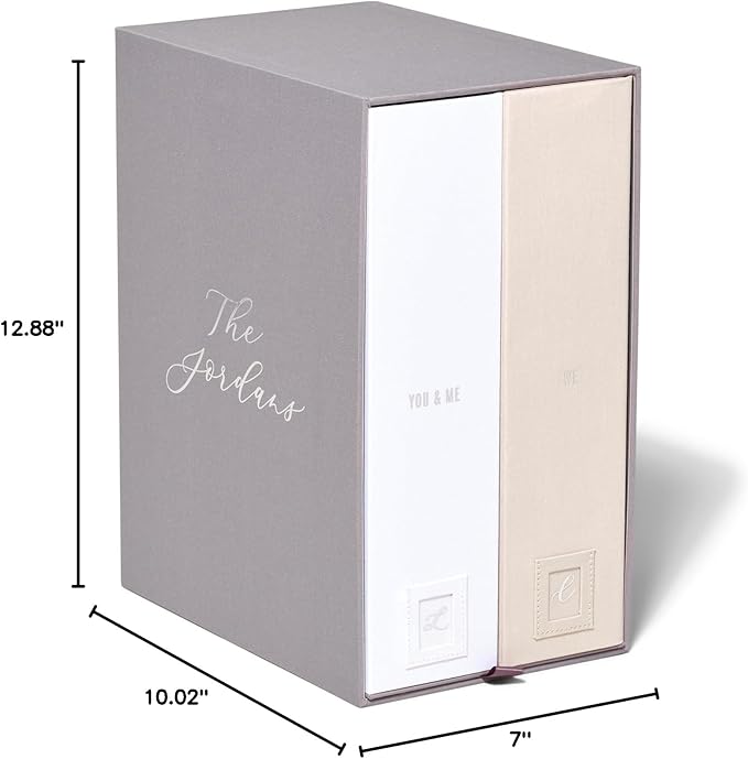 Savor | Deluxe Wedding Keepsake Box with 52 Labels, 6 Drawers, and 8 Vertical Files | Acid-Free Memory Organizer for Wedding Day, Bridal Shower & Anniversary (Slate, Laura Font)