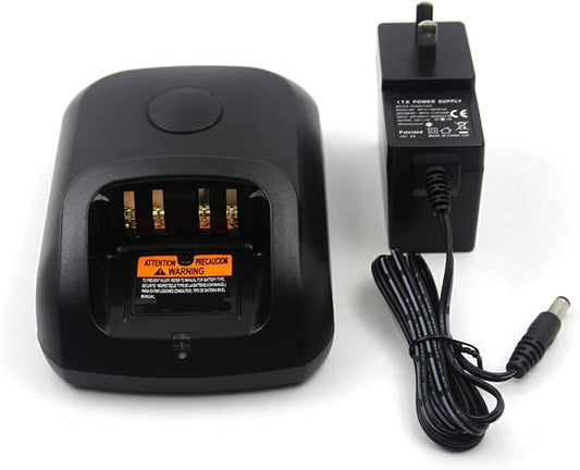 (2-Pack) WPLN4232 Rapid Charger Compatible for Motorola XPR3300 XPR6550 XPR7550 APX4000 XPR6300 XPR6350 XPR6500 XPR6580 XPR7350 XPR7580 XPR3500 XPR7550e XPR7350e XPR3500e DP3400 WPLN4226 PMPN4174