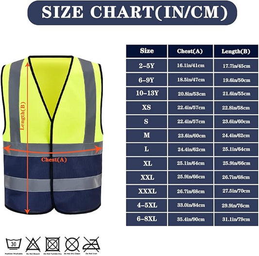 AK Safety Vest- Reflective, Personalized Hi Viz Vests with Custom Logo