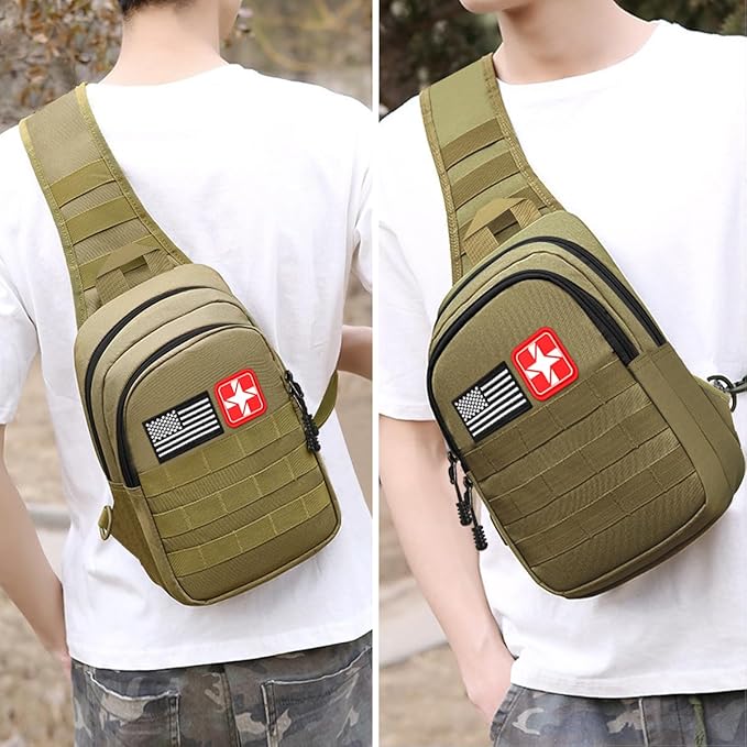 Emergency Survival Kit, 151 Pcs Survival Gear First Aid Kit, Outdoor Trauma Bag with Tactical Flashlight Knife Pliers Pen Blanket Bracelets Compass for Camping Earthquake or Adventures