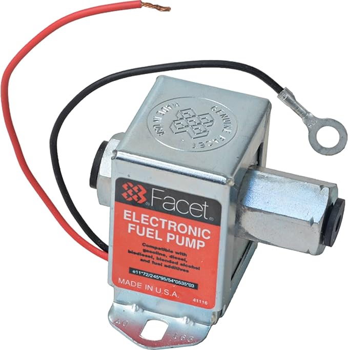 Solid State Fuel Pump 12V, 1.5-2.5Psi, 12" / 30.48Cm Min Dry Lift, 17 Gph