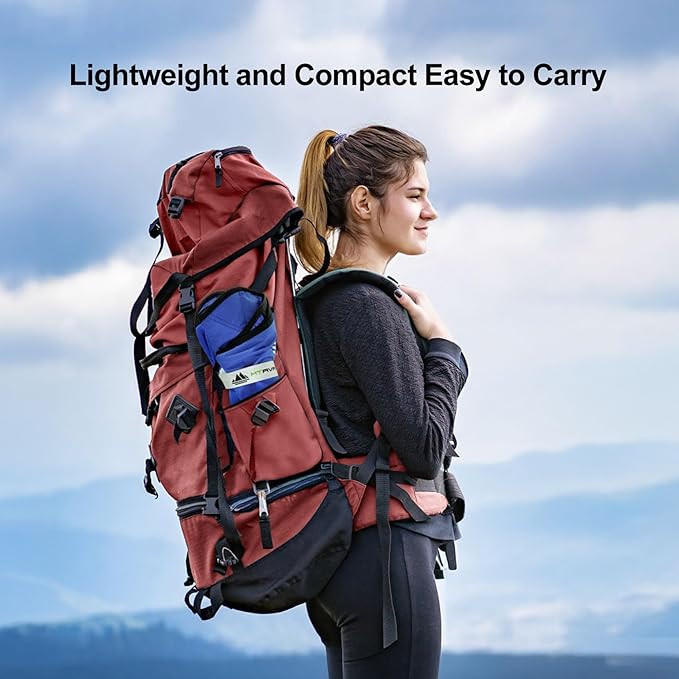 Ultra-Lightweight Backpacking Chair — Compact Folding Design, Quick-Deploy Telescopic Frame, Stable Aluminum Construction, Portable Camp Chair for Hiking, Travel & Backpacking
