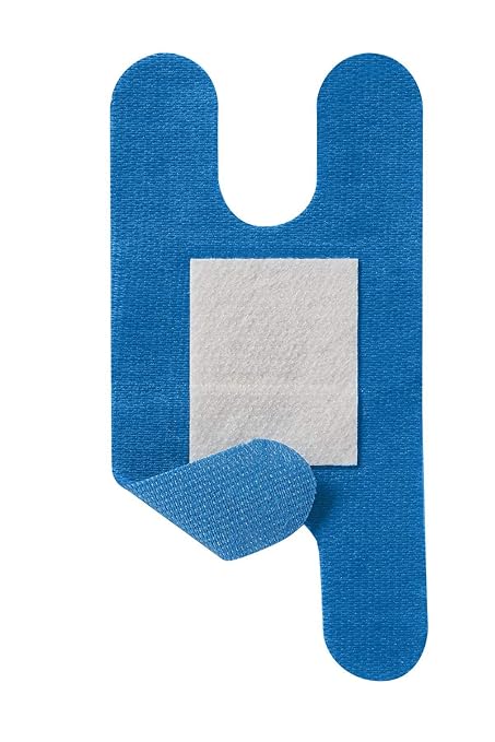 Curad Knuckle, Woven Blue Detectable Bandage, 100-Count