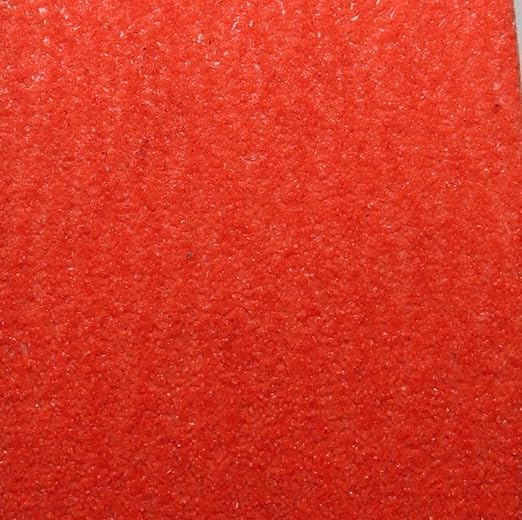 GGR Supplies T.R.U. NST-20 Non-Skid Tape 60 ft. Length Safety Way 60 Grit Anti Slip Traction Tape 32 Mil No Slip (3 in. x 60 ft. (75mm Wide), Fluorescent Red)