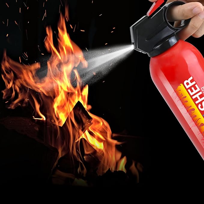 Fire Extinguisher for Home - 3pack Car Fire Extinguisher with Wall Mount, Small A B C K Fire Extinguisher, Water-Based Fire Extinguishers for Car/House/Kitchen/Truck/Marine/Boat/Vehicle/utv/rv