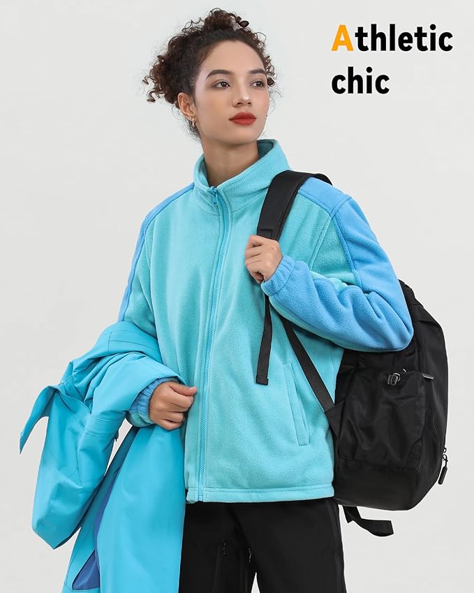 Wulcea 3-in-1 Graphene Heated Jacket For Women 12V 18400mAh Fast Charge With Large Capacity