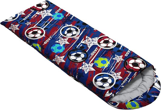 QOOMO Camping Sleeping Bags,3 Season Warm & Cool Weather,Lightweight,Waterproof Sleeping Bags for Adults & Kids,Traveling,and Outdoors,Camping Gear Equipment