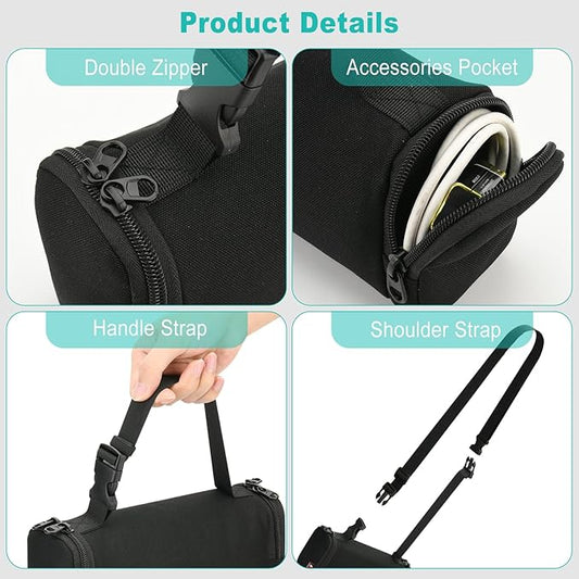 TXEsign Carrying Bag Storage Case Compatible with Midland ER210/ER310/ER300 Emergency Crank Weather AM/FM Radio, Protective Bag Emergency Radio Organizer Container Pouch (Case Only)