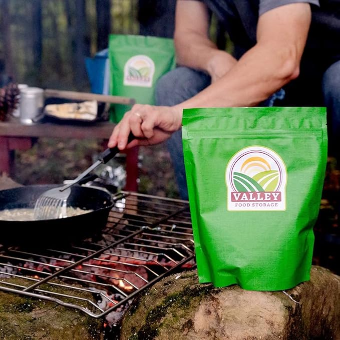 80 Serving Breakfast, Lunch & Dinner Bucket | Premium Emergency Food Supply | Survival Food 25 Year Shelf Life | Camping Food, Backpacking Meals, Prepper Supplies | Valley Food Storage Packaged in USA
