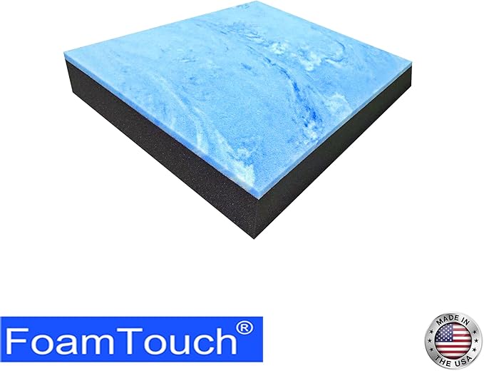 FoamTouch 4" Gel-Memory-Foam-Mattress No Cover