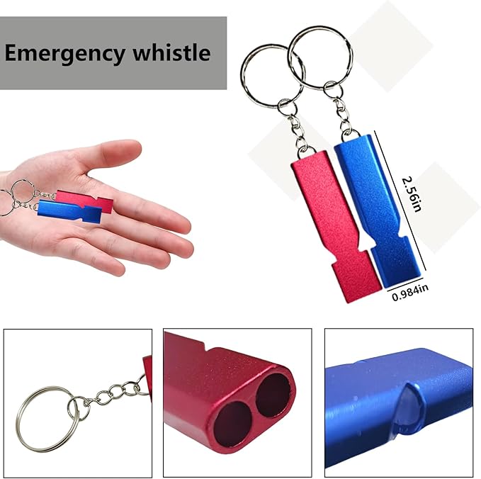 2 Inch Loud Bear Bells, Solid Brass Set, Cycling, Fishing, Mountaineering Self-Defense Gear