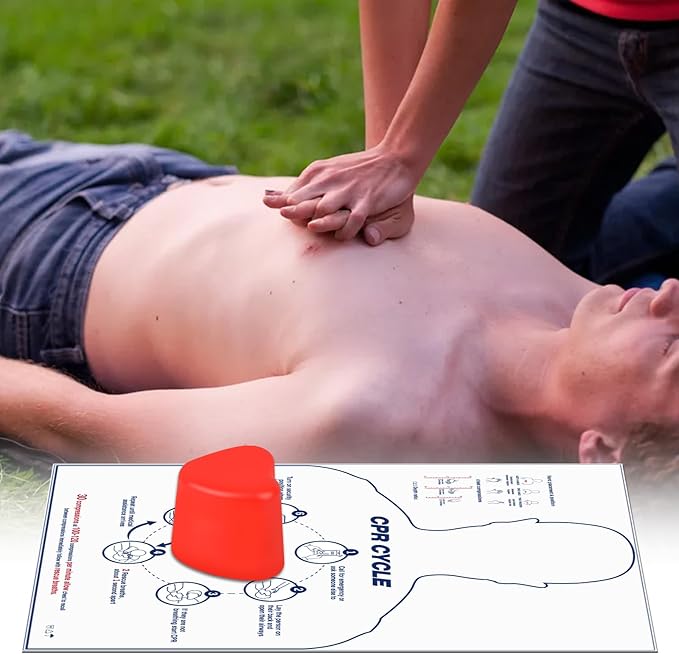 CPR Saver Training Kit,Hands Only CPR Trainer for First Aid Instructors, Nursing Students, and Medical Professionals
