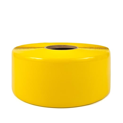 ST601 6"x100' Industrial Floor Marking Tape, Yellow
