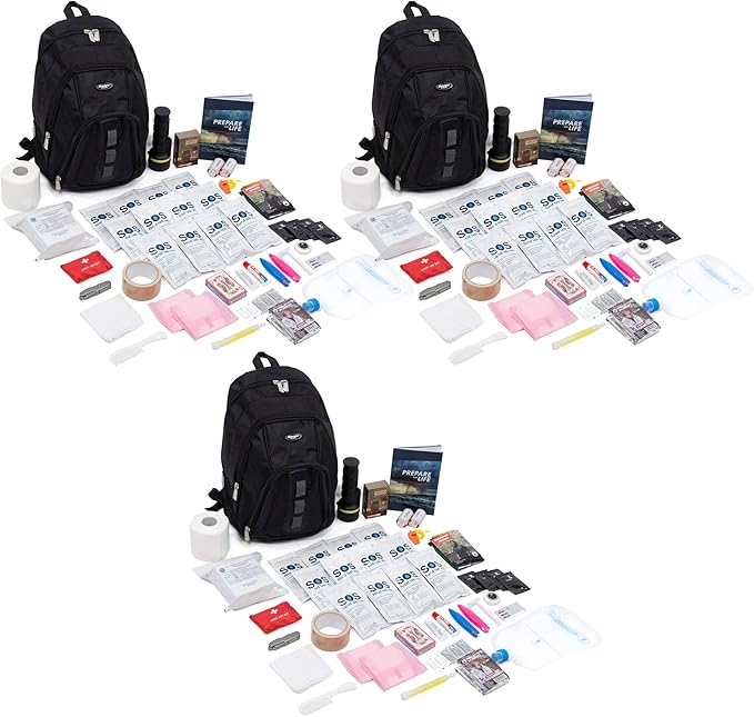 Basic 3 Person Survival Kit