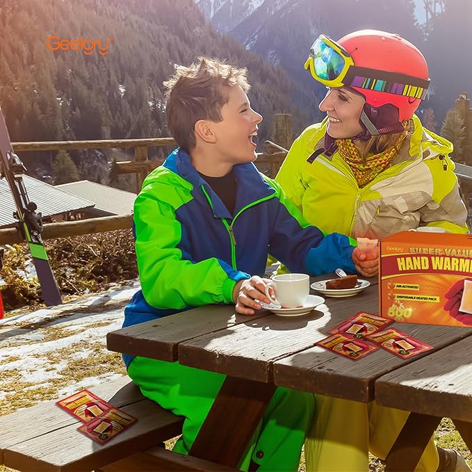 Hand Warmers Disposable 10/30/55/90/175/125/240/375/500/700Pcs, Long-Lasting Up to 12 Hours for Warm Body, Safe Portable Hand Warmers for Hand & Foot, Heater for Camping, Fishing, Winter