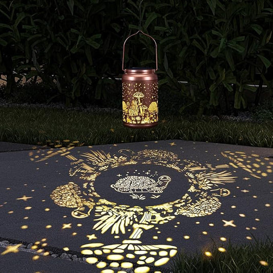 Christmas Gifts for Women Mom - Turtle Solar Lanterns Outdoor Waterproof - Mothers Day Gifts, Tortoise Solar Lights Outdoor Hanging Garden Decor for Outside, Patio, Outdoor, Yard, Lawn, Balcony