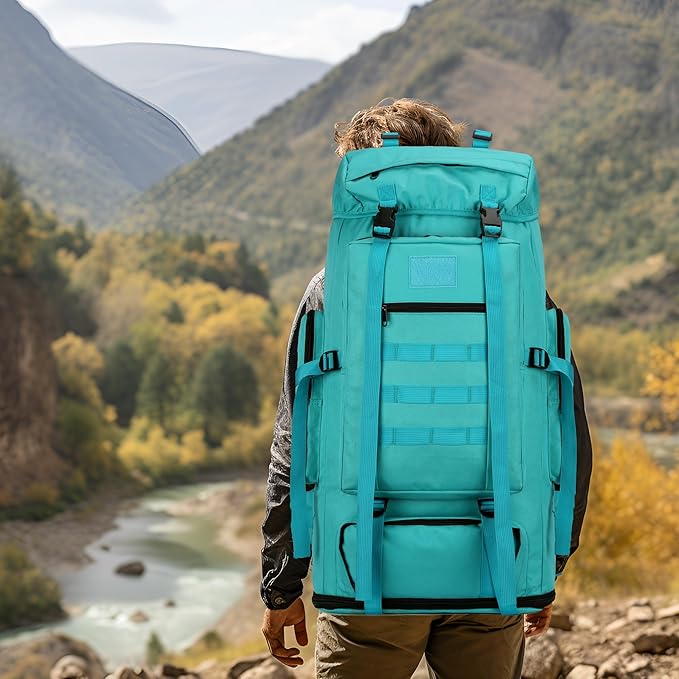 Hiking Backpack for Men 70L/100L Camping Backpack Military Rucksack Molle 3 Days Assault Pack for Climbing