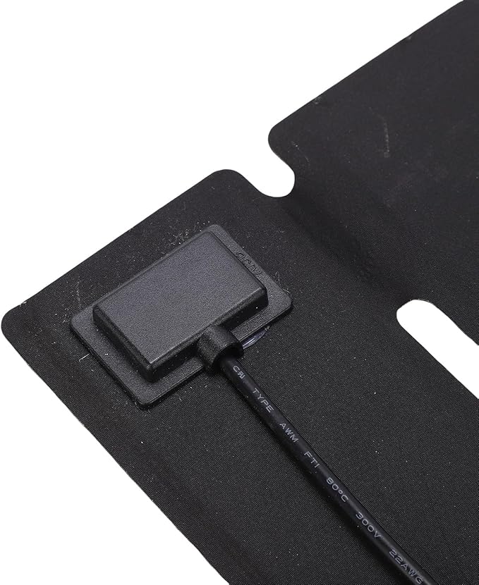 25W ETFE Foldable Solar Panel Ultra Thin Monocrystalline Portable Solar Charger with Innovative 5 Fold Design for Outdoor Camping, Hiking, Travel, Smartphones, USB Devices