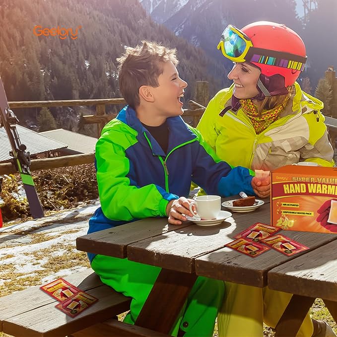 Hand Warmers Disposable 10/30/55/90/175/125/240/375/500/700Pcs, Long-Lasting Up to 12 Hours for Warm Body, Safe Portable Hand Warmers for Hand & Foot, Heater for Camping, Fishing, Winter