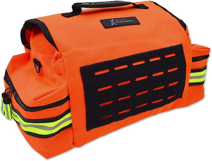 Lightning X Small Medic First Responder EMT Trauma Bag Stocked First Aid Trauma Fill Kit A