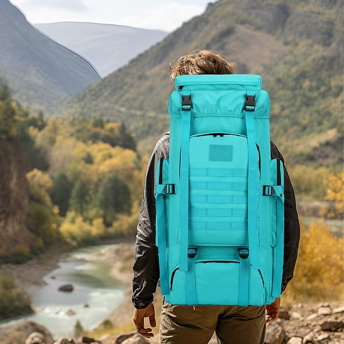 Hiking Backpack for Men 70L/100L Camping Backpack Military Rucksack Molle 3 Days Assault Pack for Climbing