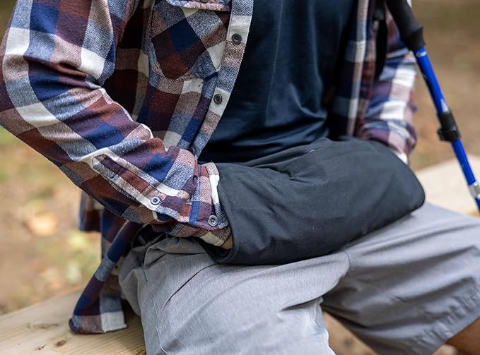 Electric Heated Hand Warmer Pouch – Portable, Up to 200°F Heat – Ideal for Camping, Hunting, Football, Golf, and Cold-Weather Sports – Compact, Water-Resistant, Durable