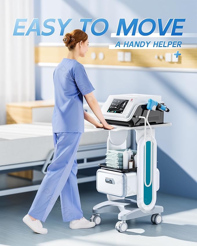 Professional Medical Trolley Cart with Wheels Mobile Ultrasound Cart Beauty Storage Utility Cart Rolling Cart with Drawer for Home Bedroom Salon Lab Hospital Dental Office Clinic