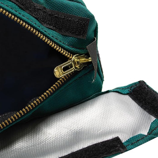 Fire Resistant and Water Repellent Briefcase Document Bag 14 x 11 x 3 Inch