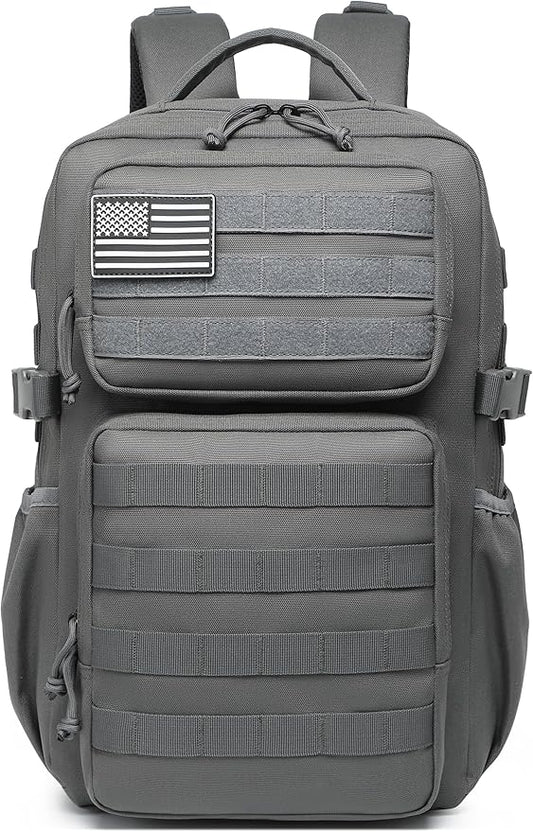 Wotony Military Tactical Backpack for Men Waterproof Daypack 3 Day Assault Pack Molle Bag with Water Bottle Holder