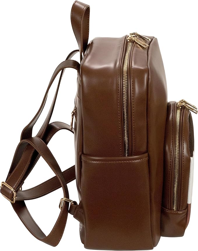 Kawaii Chocolate Milk Backpack Purse | Women and Kids Fashion Backpack Purse | Faux Leather