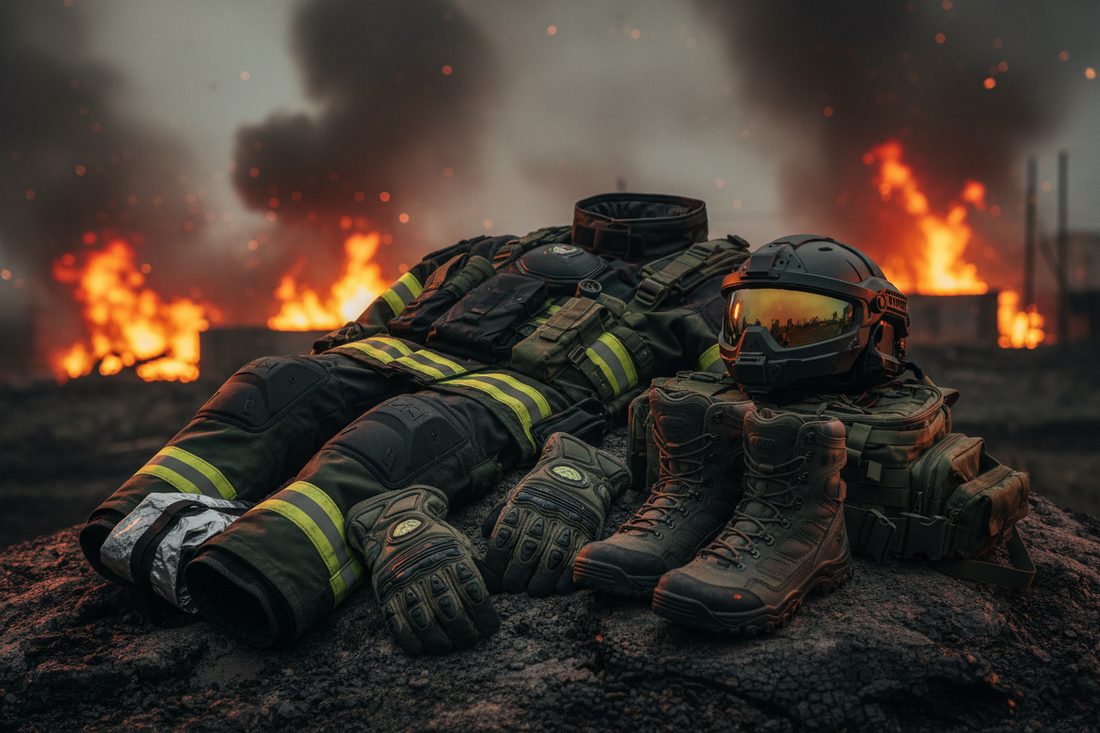 Fire-Resistant Survival Gear and Tactical Protection Systems for Crisis Zones