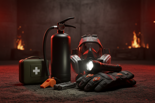 Portable Tactical Defense and Fire Safety Systems for Rapid Evacuation Scenarios